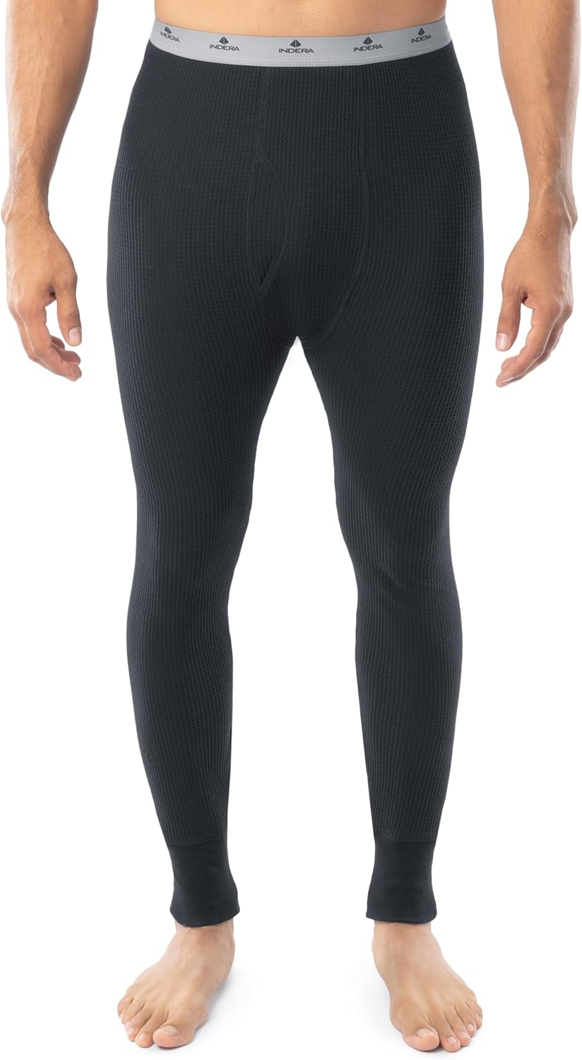 Indera Men's Long Drawers-Heavyweight Thermals