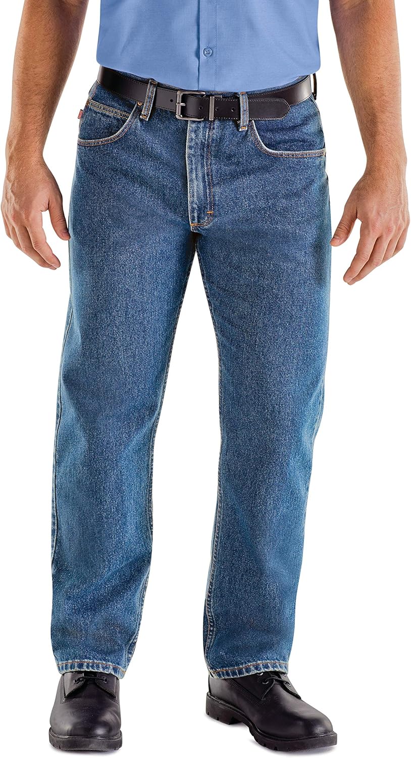 Red Kap Men's Relaxed Fit Jean