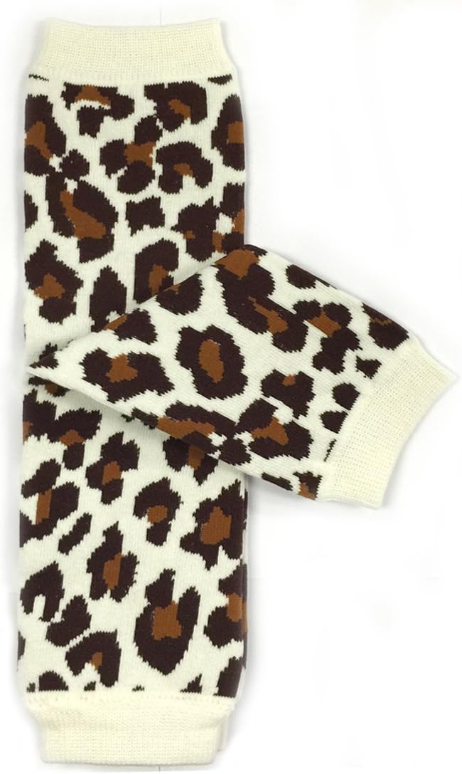 Wrapables Animals and Fun Colorful Baby Leg Warmers - Leopard