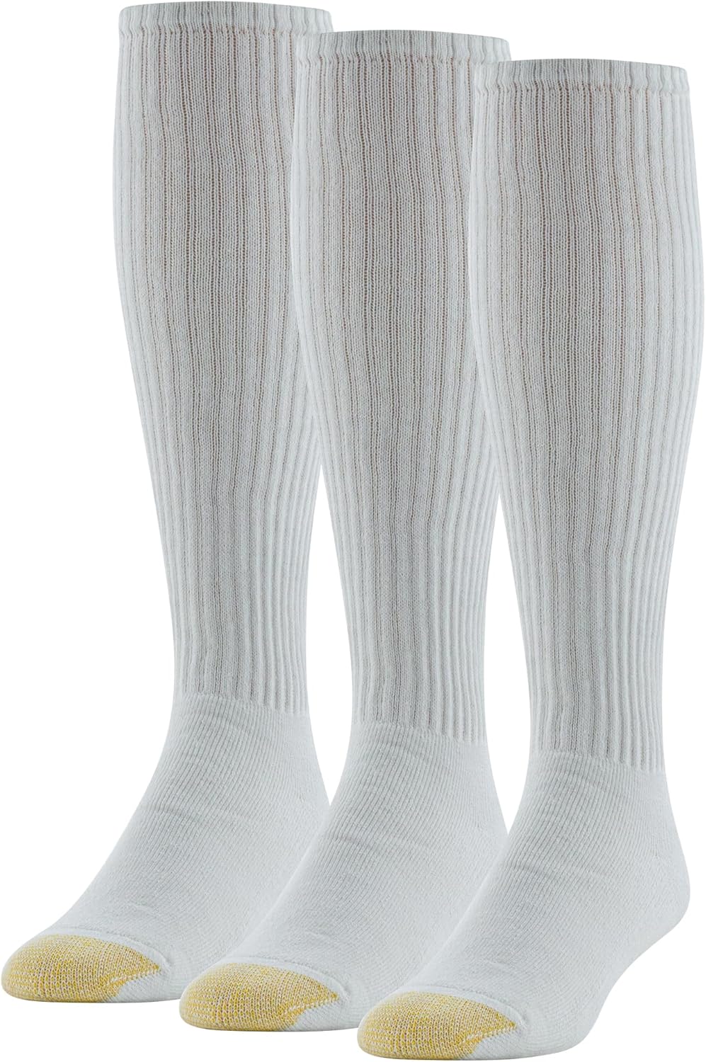 GOLDTOE Men's Ultra Tec Performance Over-The-Calf Athletic Socks, Multipairs