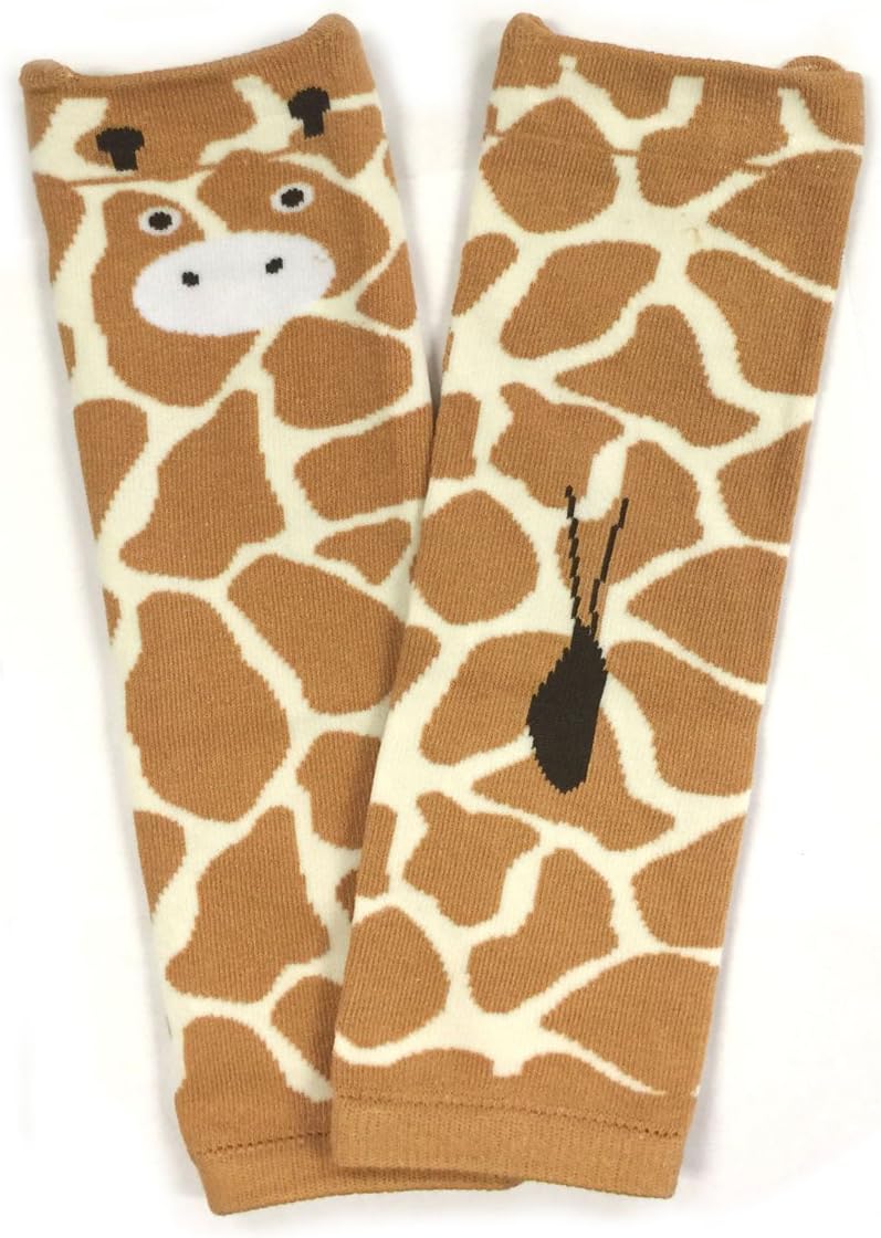 Bowbear Adorable Designs Baby Leg Warmers, Giraffe Print