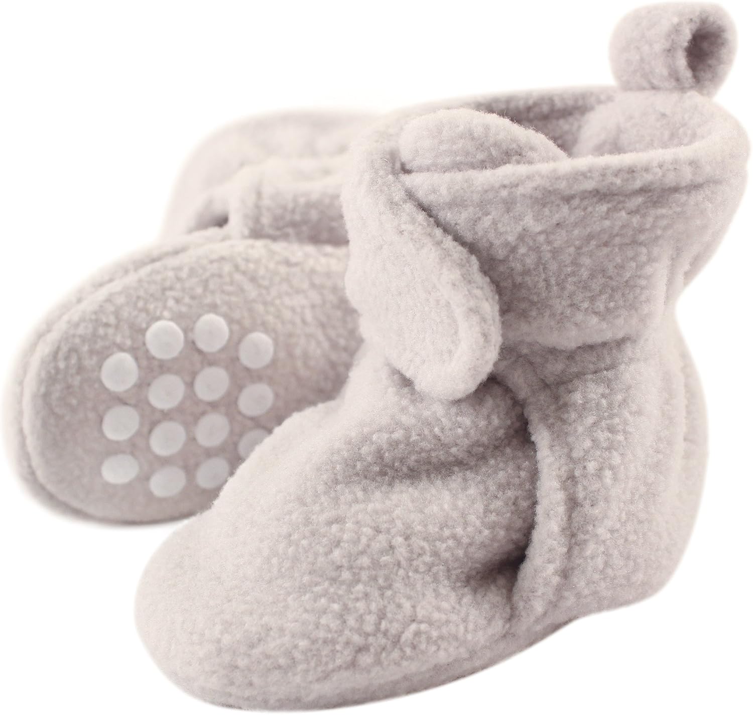 Luvable Friends Baby Girls' Cozy Fleece Booties