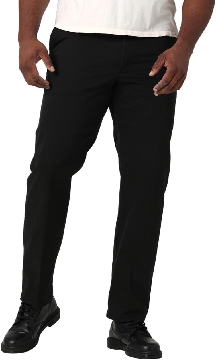 Lee Men's Big & Tall Extreme Motion Flat Front Regular Straight Pant