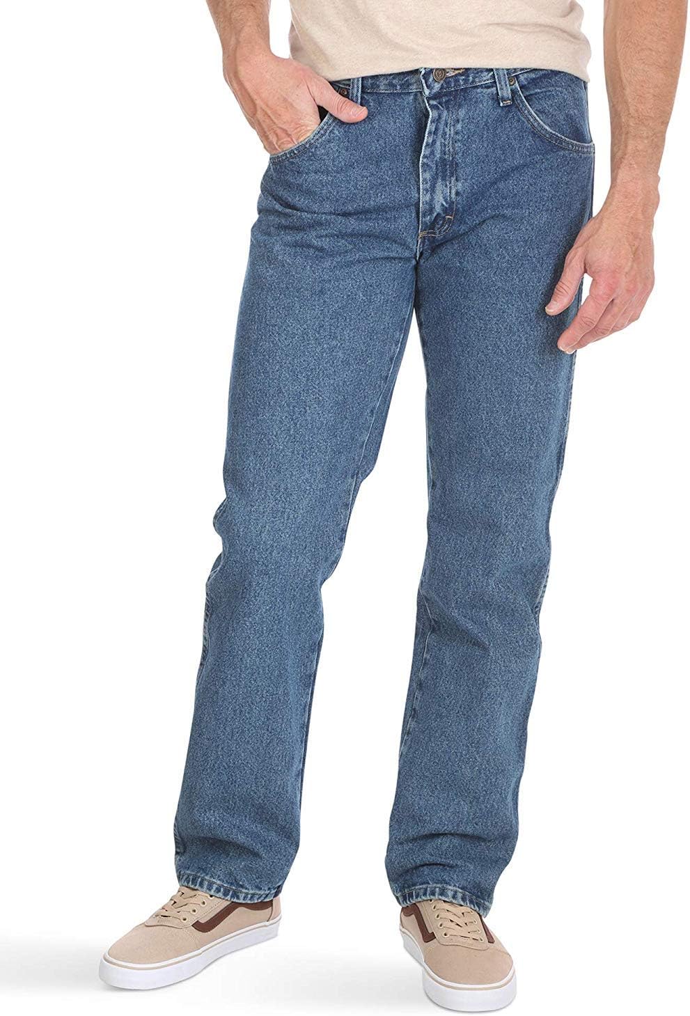 Wrangler Authentics Men's Classic 5-Pocket Regular Fit Cotton Jean