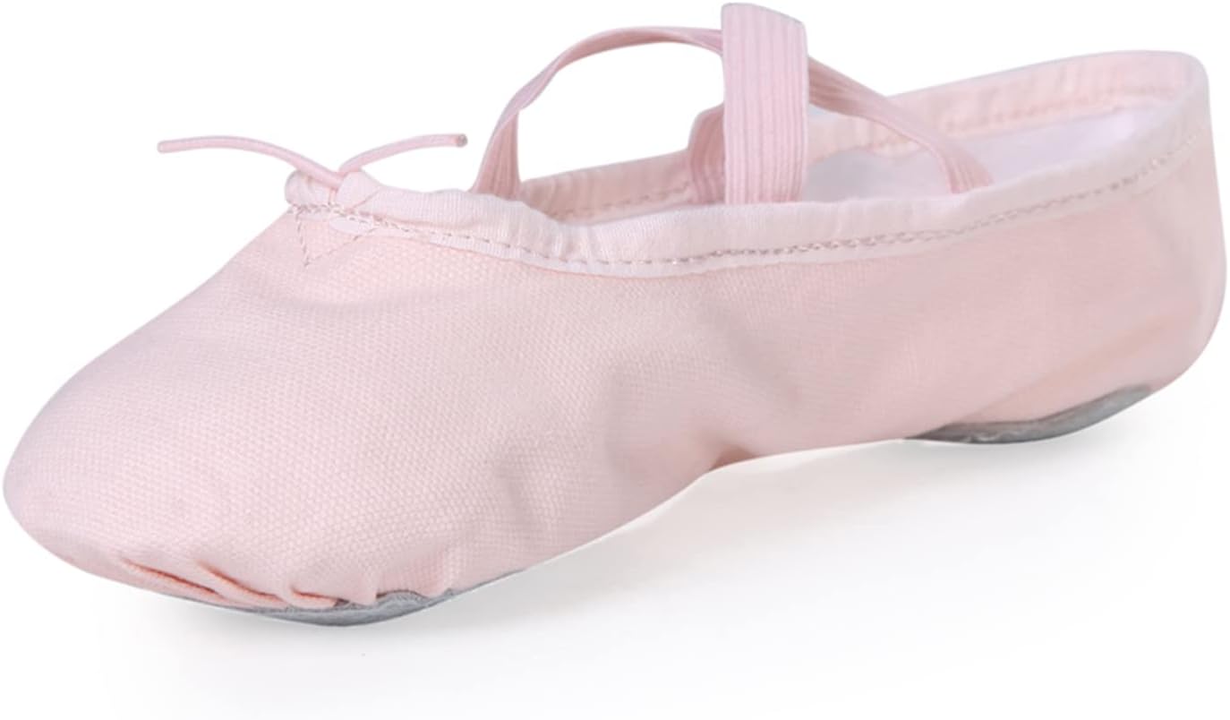 Stelle Canvas Ballet Shoes for Girls Dance Ballet Slippers ShoesToddler/Little/Big Kid/Women