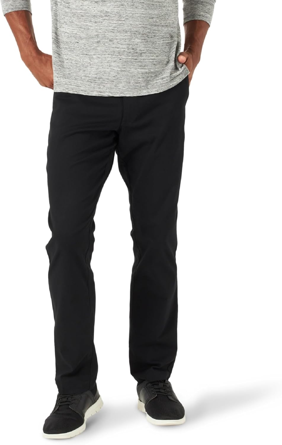 Lee Men's Extreme Motion Flat Front Relaxed Taper Pant