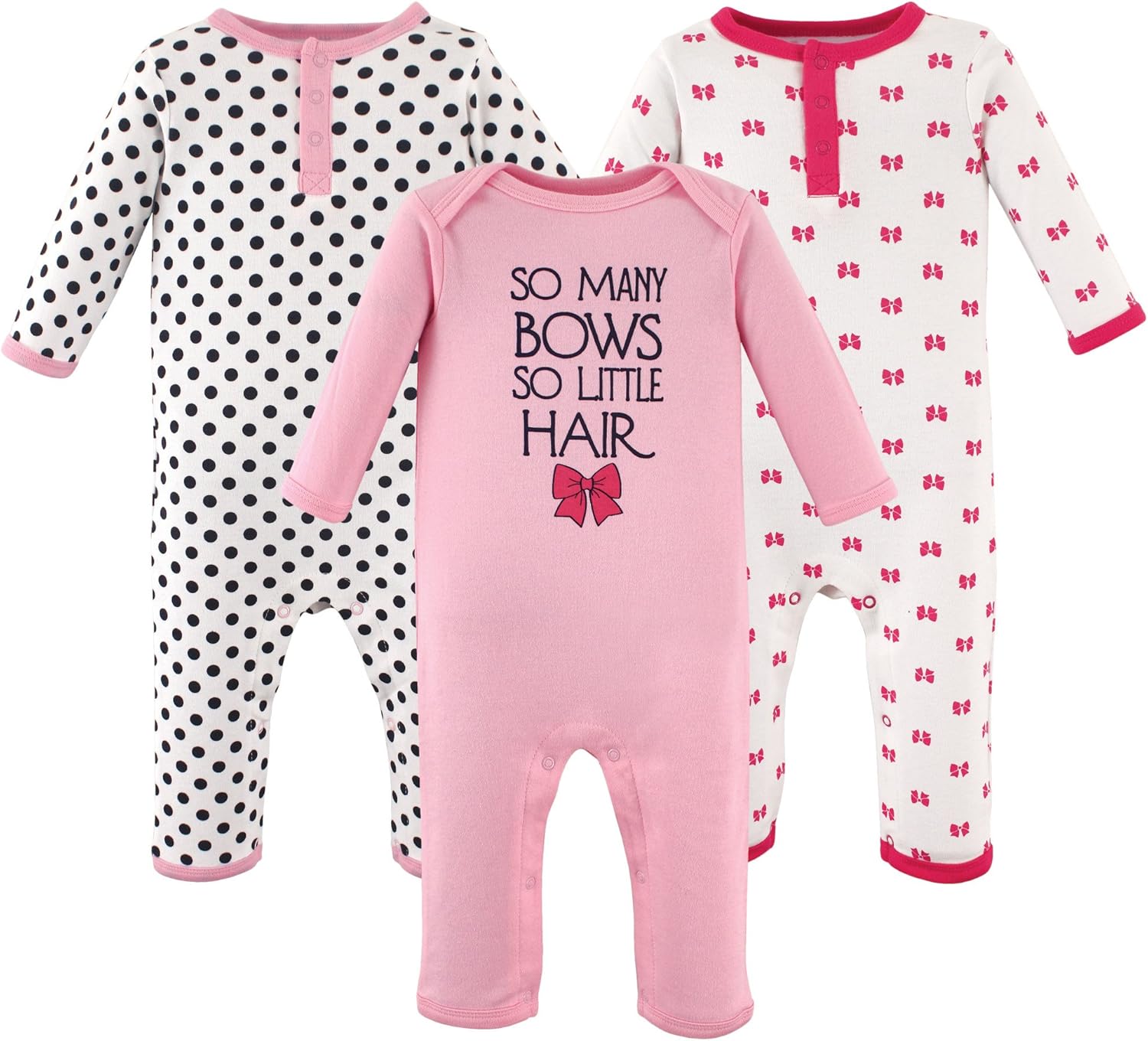 Hudson Baby baby-girls Cotton Coveralls