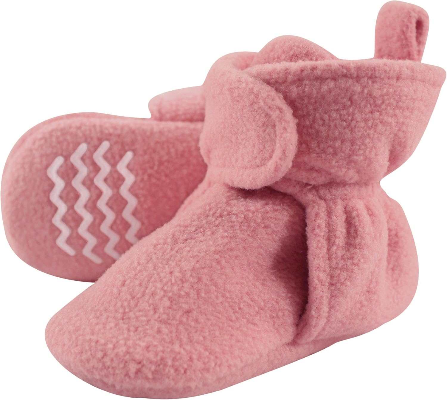 Hudson Baby Unisex-Child Cozy Fleece Booties Winter Accessory Set