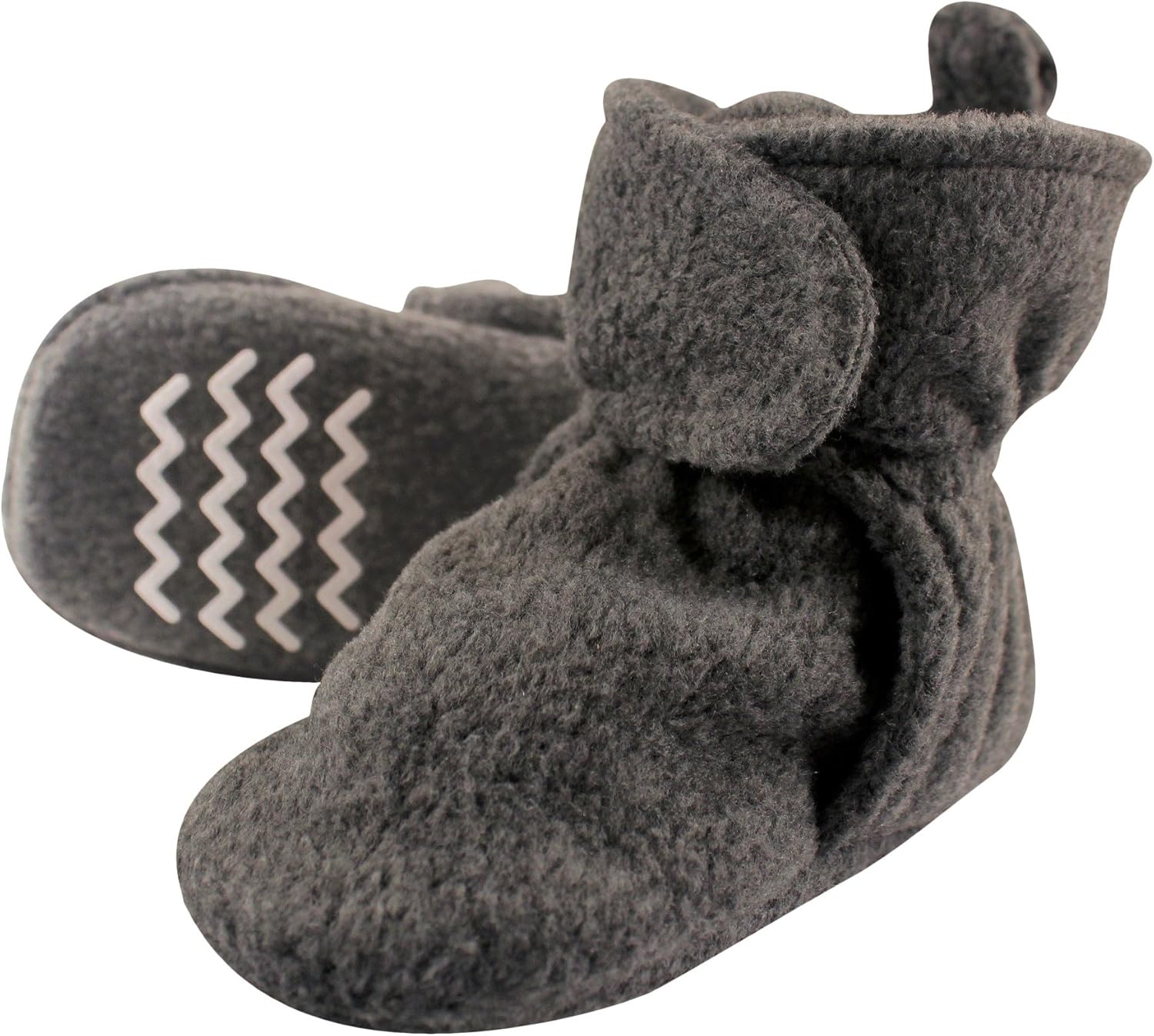 Hudson Baby Unisex-Child Cozy Fleece Booties Winter Accessory Set