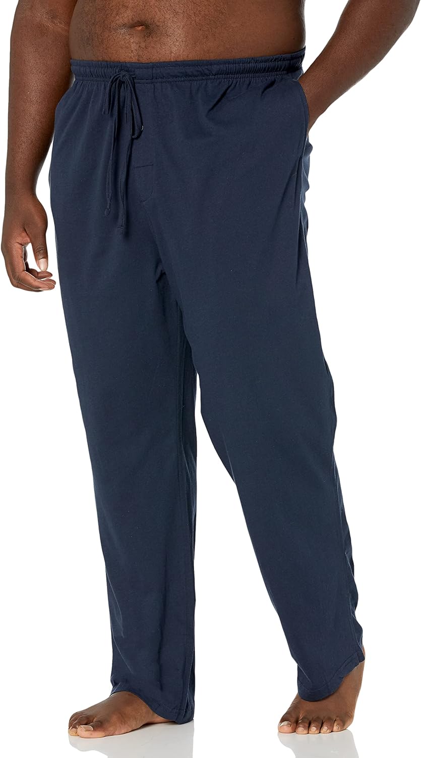 Amazon Essentials Men's Cotton Knit Pajama Pant