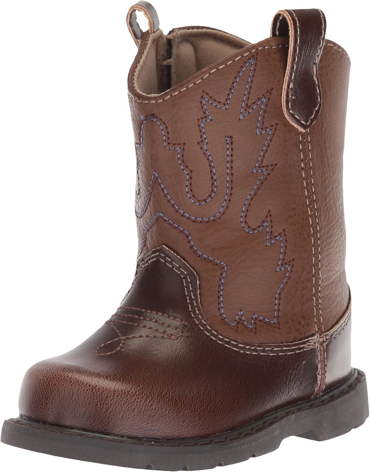 Baby Deer Round Toe Western Boot