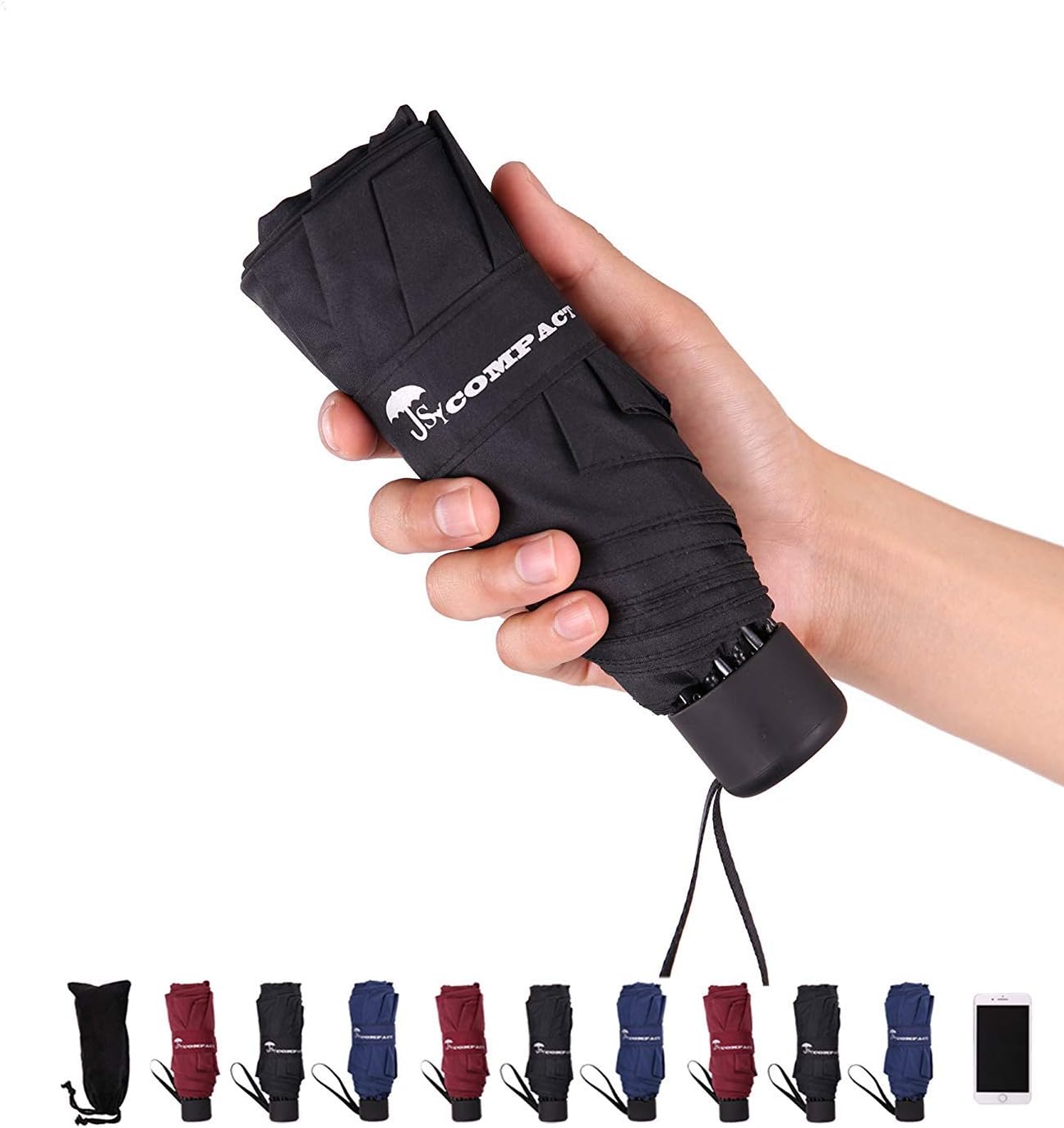 SY COMPACT Travel Umbrella - Lightweight Portable Mini Compact Umbrellas-Factory Outlet Shop