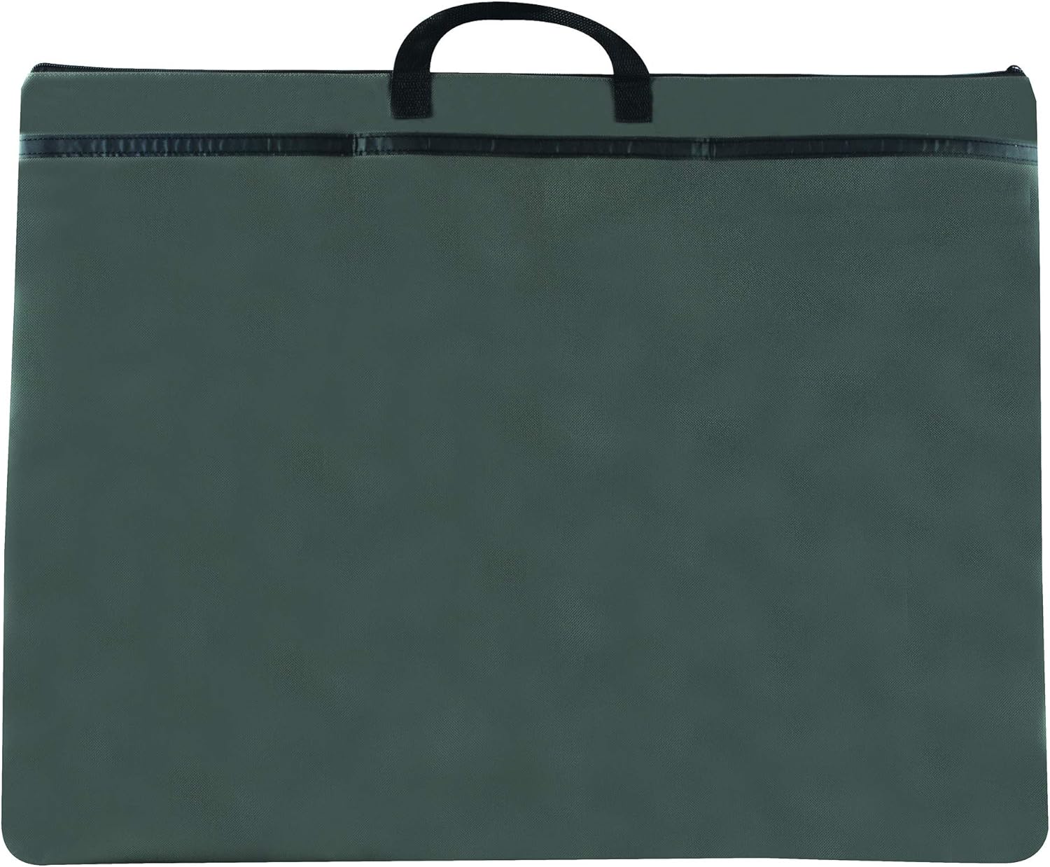 Alvin NG2026 Prestige Soft-Sided Portfolio Briefcase; 20 x 26 inches; Water-Resistant Nylon; Lightweight; 1/2" Gusset Gray