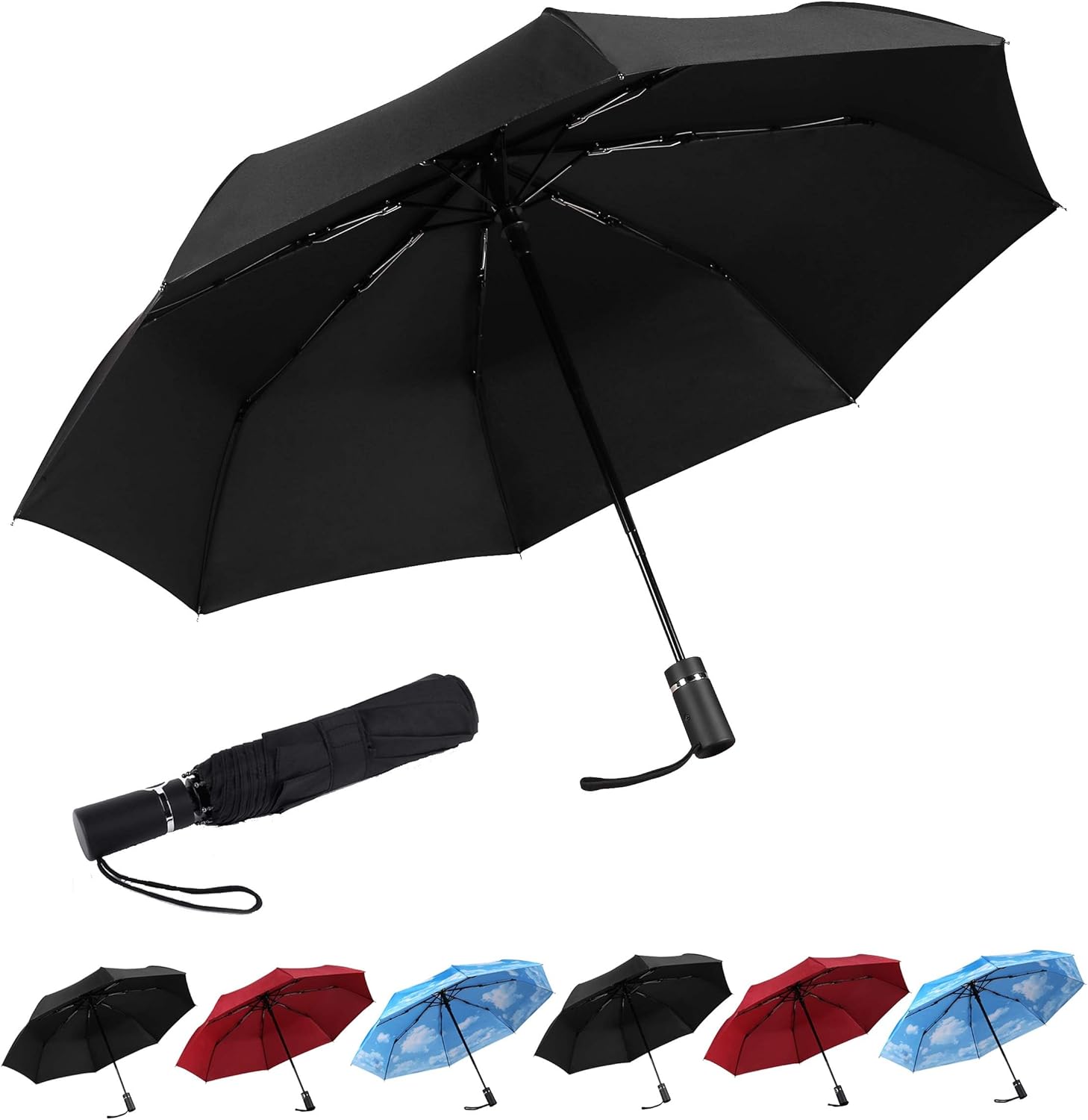 SY COMPACT Travel umbrella Automatic Windproof umbrellas-Factory Store