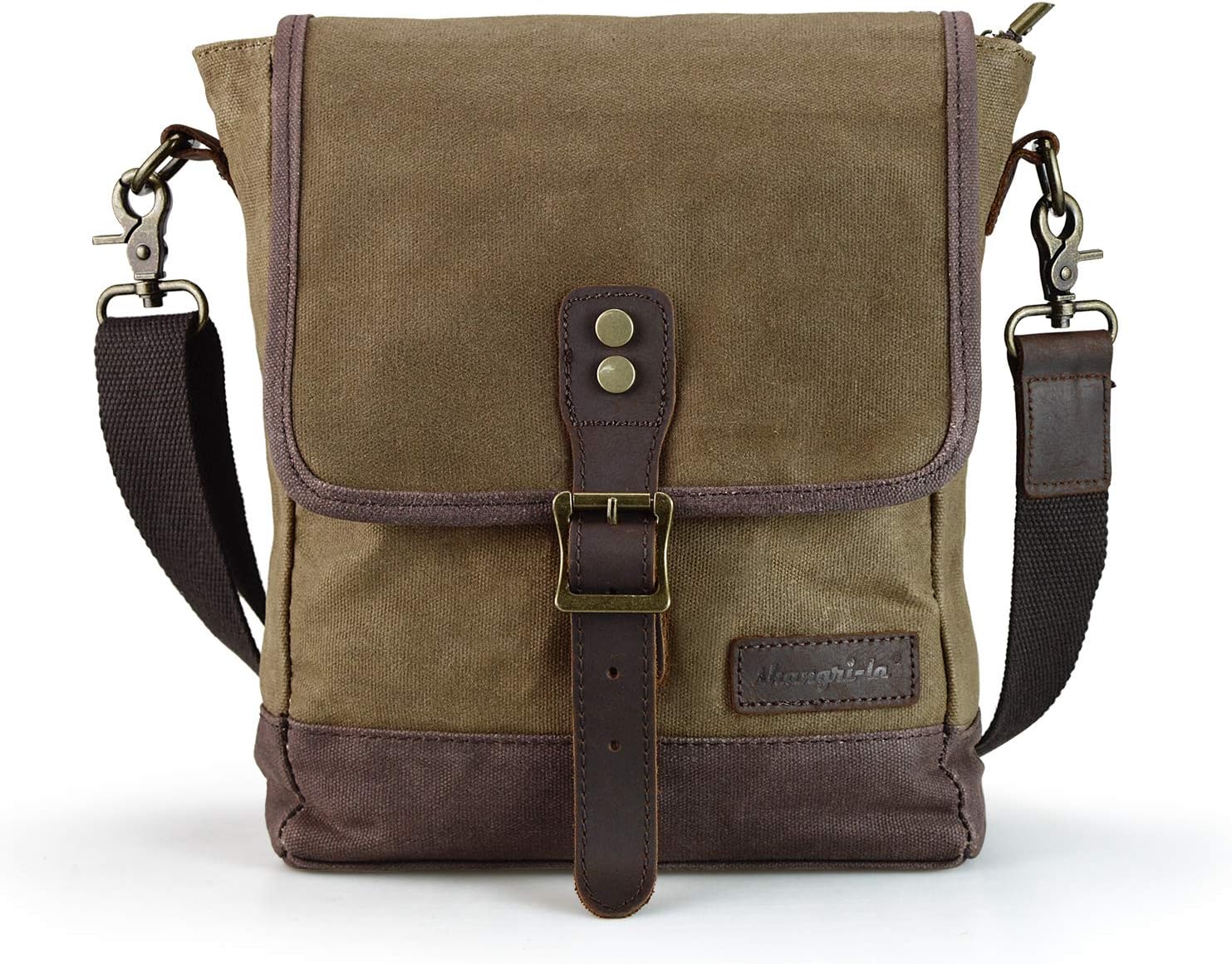 SHANGRI-LA Messenger Bag for Men and Women Canvas Purse Crossbody Shoulder Bag Casual Sling Pack