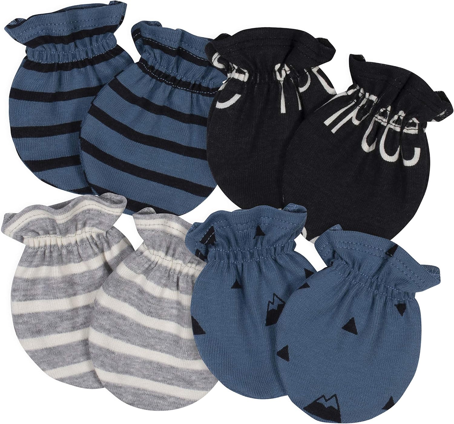 Grow by Gerber baby-boys 4-pack Mittens