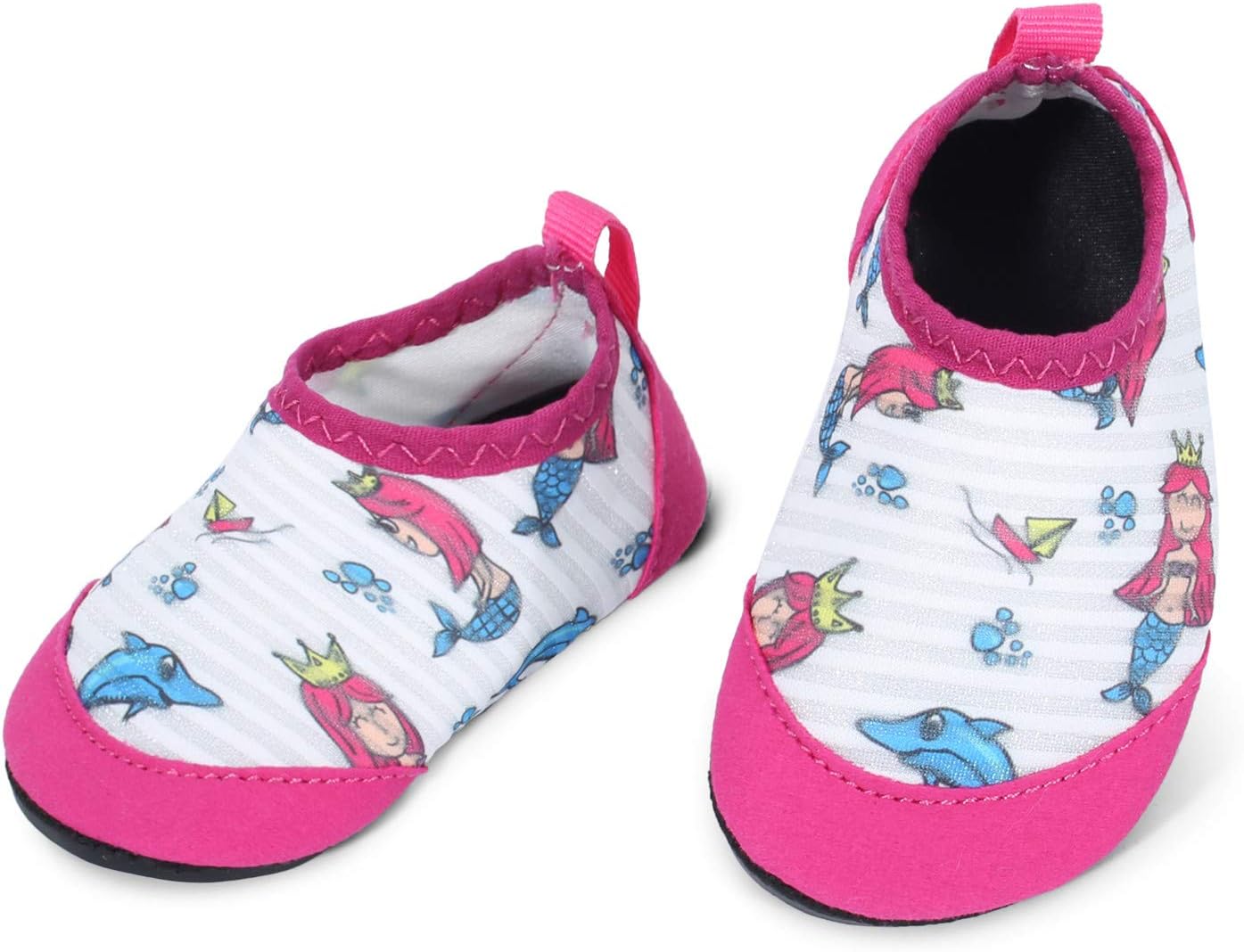 L-RUN Baby Water Shoes Barefoot Skin Aqua Sock Swim Shoes for Beach Swim Pool