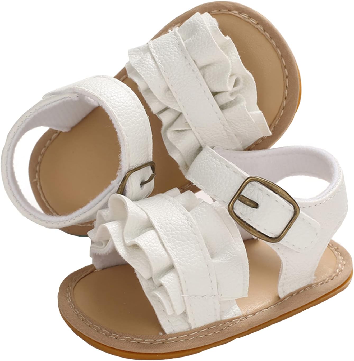 Baby Girl Sandals Summer Crib Shoes Bowknot Soft Sole Infant Girls Princess Dress Flats First Walker Shoes