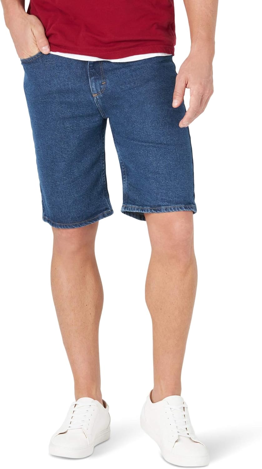 Wrangler Authentics Men's Classic Relaxed Fit Five Pocket Jean Short