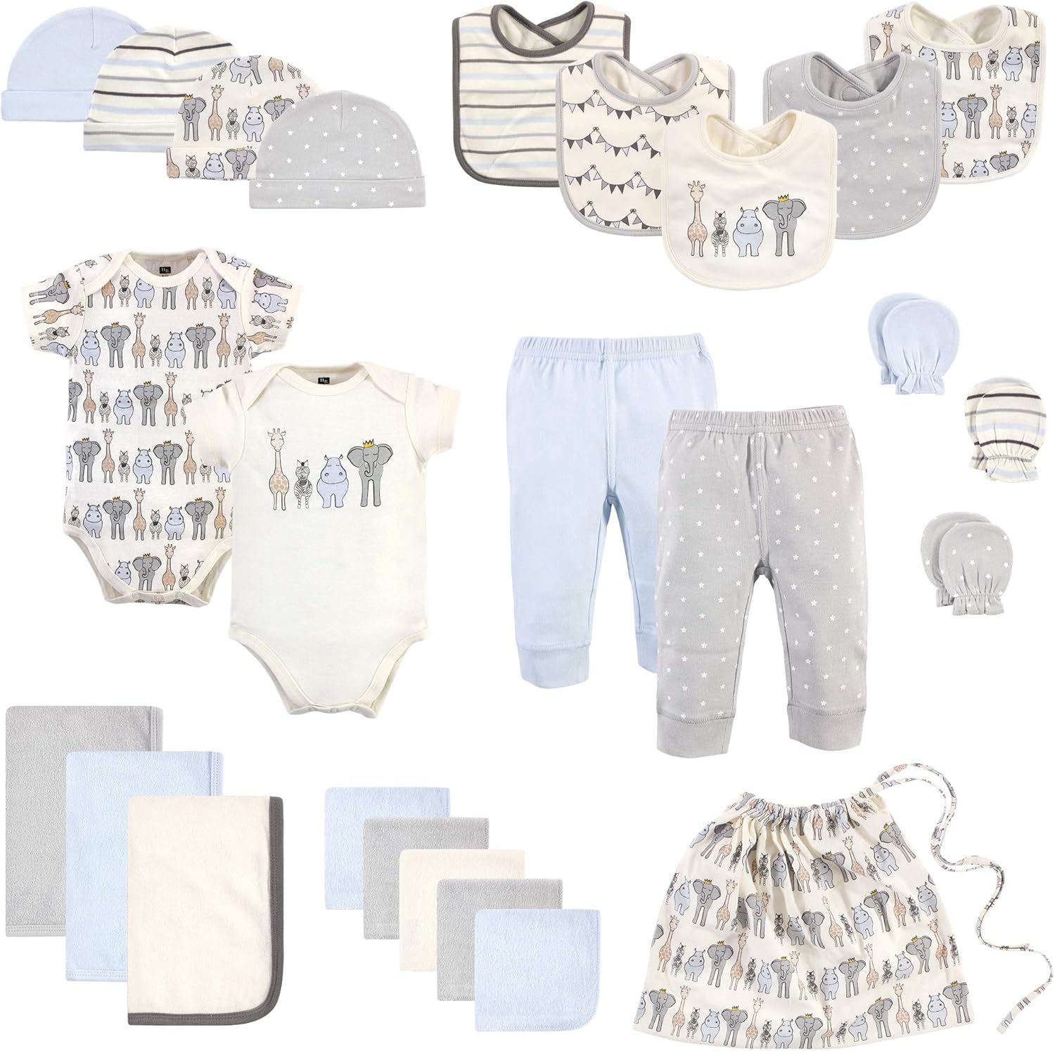 Unisex Baby Layette Baby Starter Set 25pc