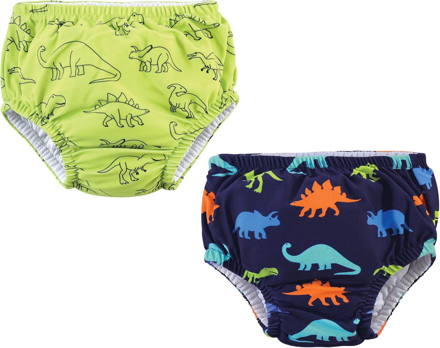 Hudson Baby Unisex Baby Swim Diapers, Dinosaurs, 3 Toddler