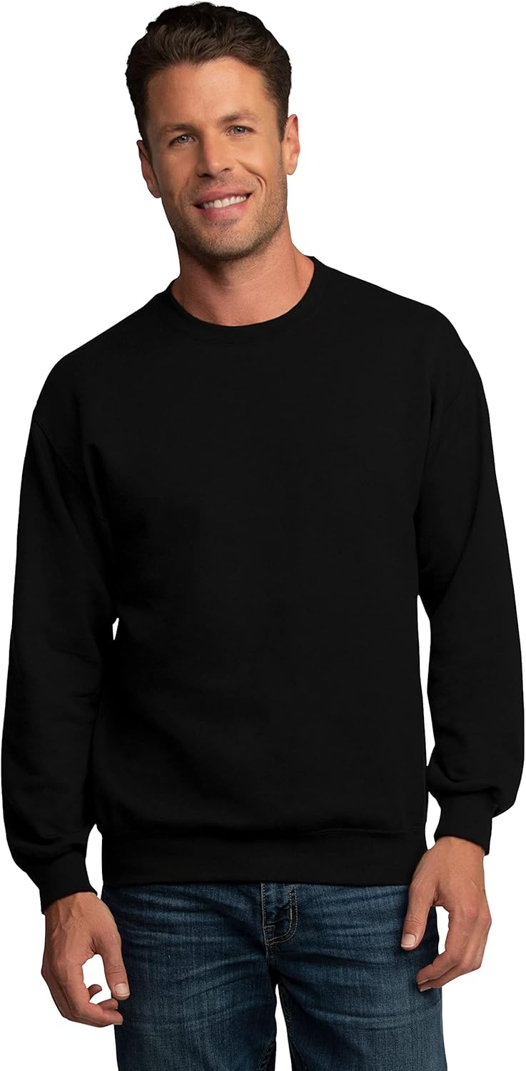 Fruit of the Loom Men's Moisture Wicking Eversoft Fleece Sweatshirt