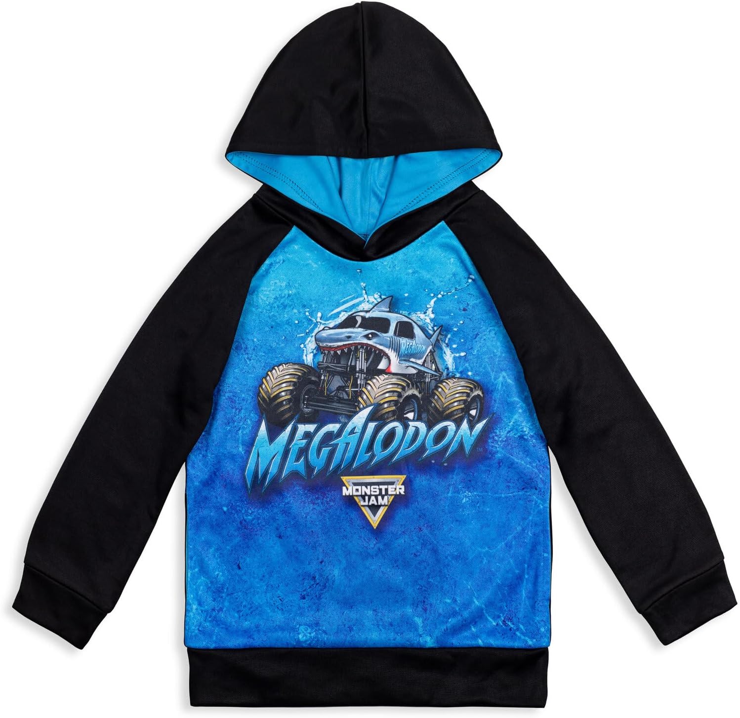 Monster Jam Maximum Destruction El Toro Loco Grave Digger Fleece Pullover Hoodie Toddler to Big Kid