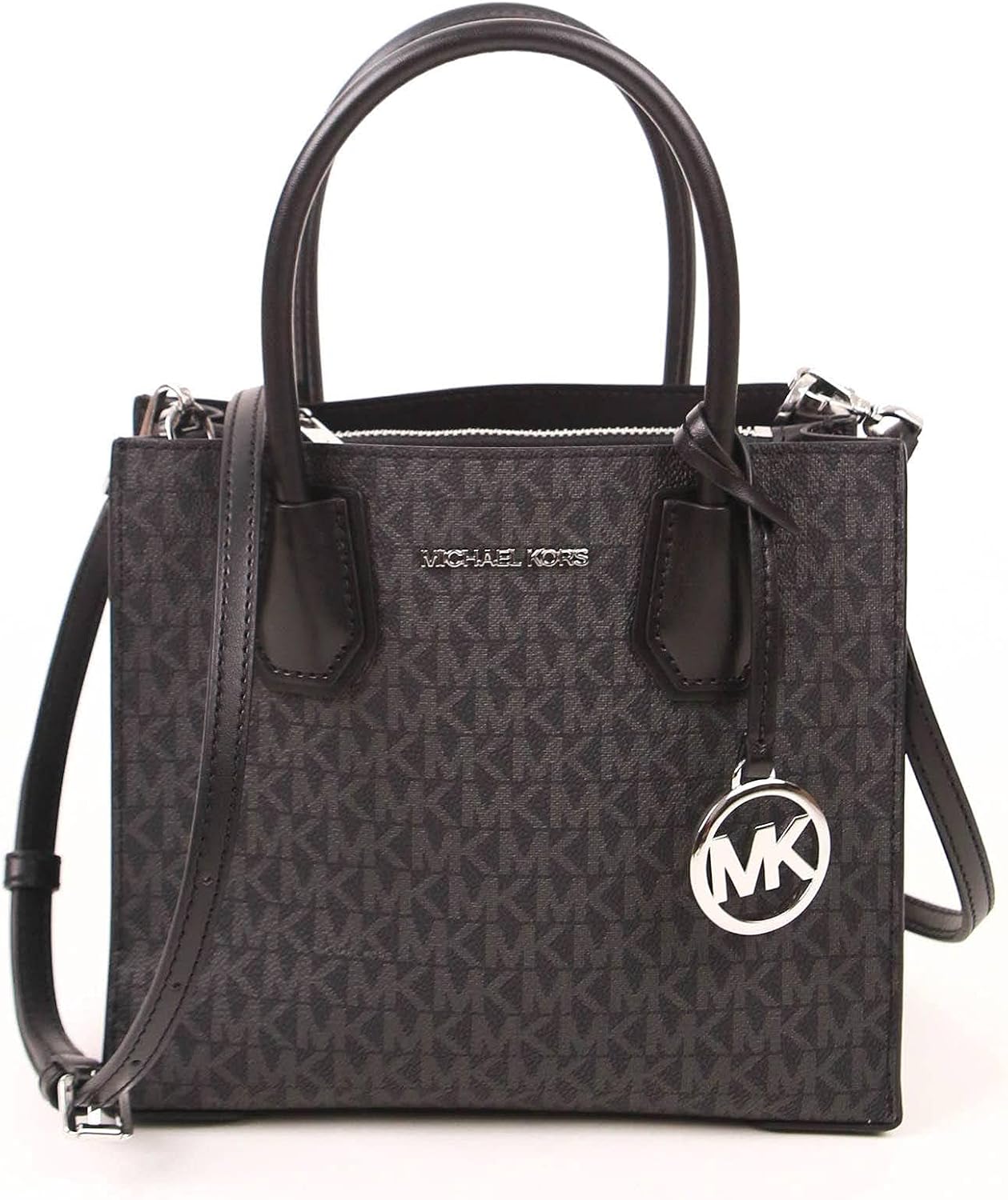 MICHAEL KORS MERCER MEDIUM MESSENGER CROSSBODY SATCHEL POWDER