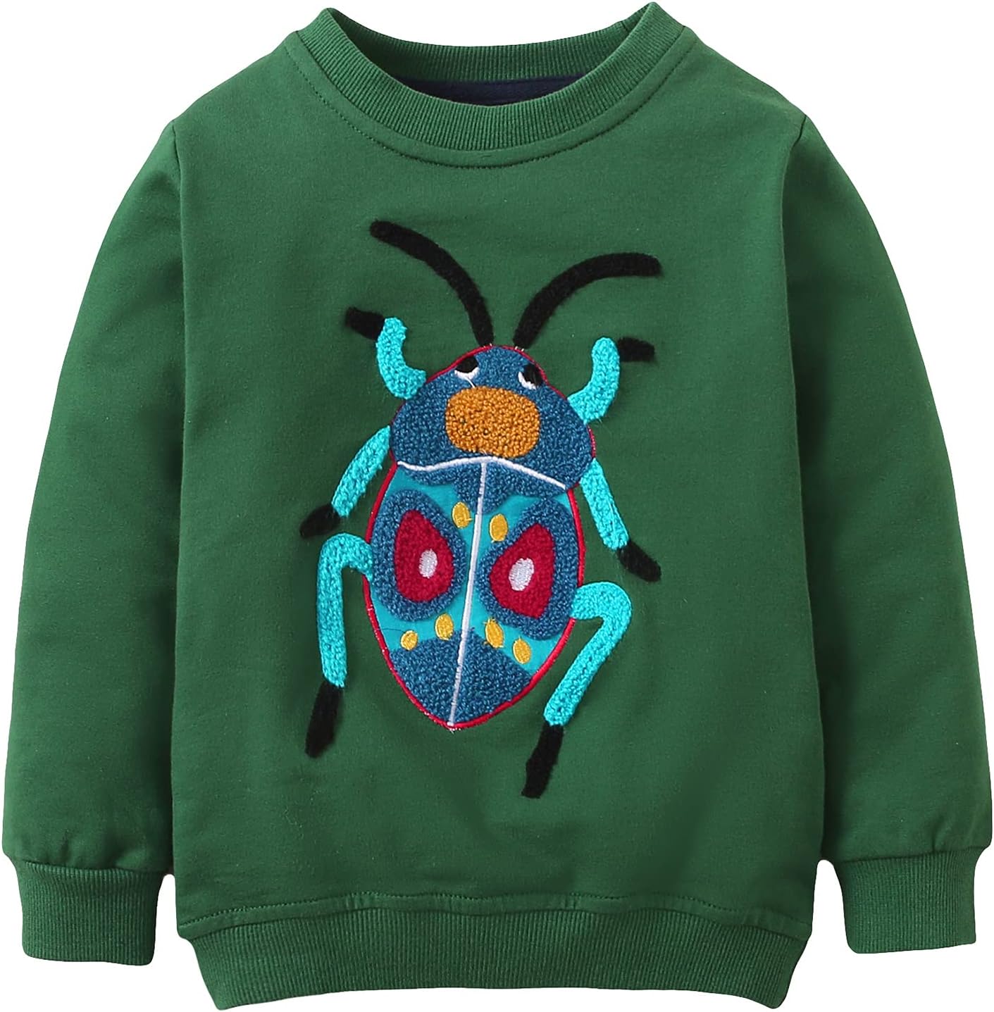 Bumeex Toddler Boy's Kids Crewneck Pullover Sweatshirts 2-7Year