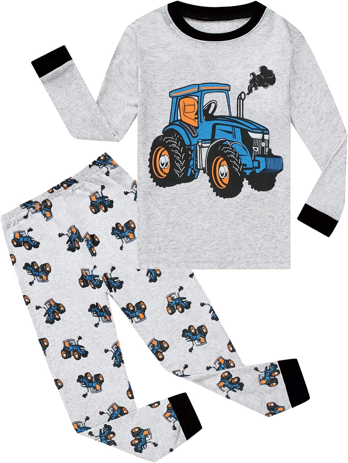 Little Hand Toddler Boys Pajamas Monster Truck Cotton Kids Dinosaur 2 Piece Planets Pjs Sleepwear Clothes Sets 2-7 Years