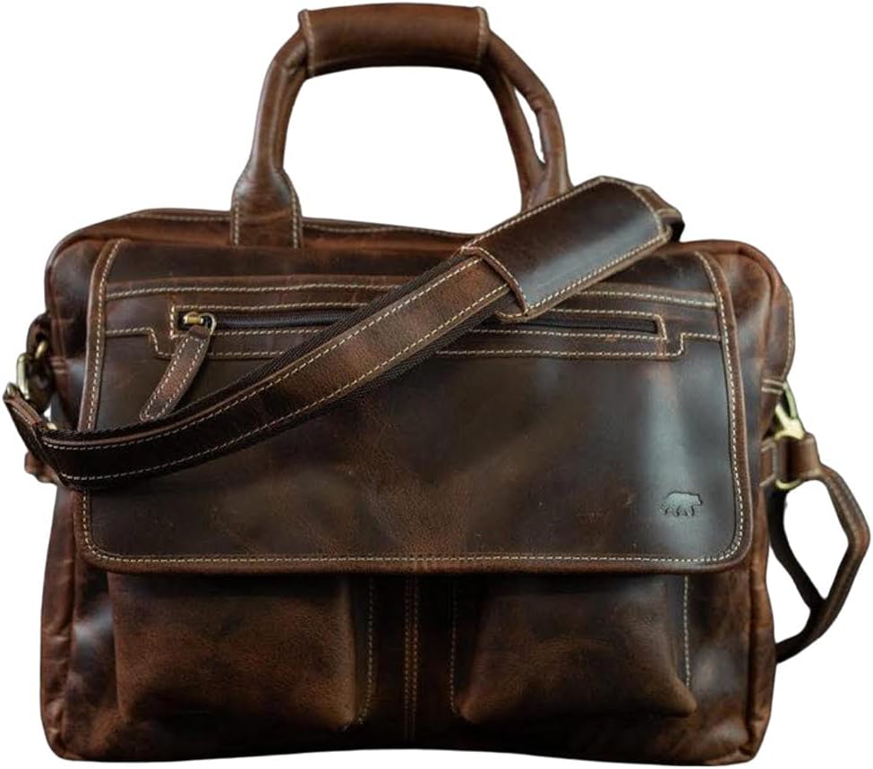 Buffalo Leather Pilot Bag