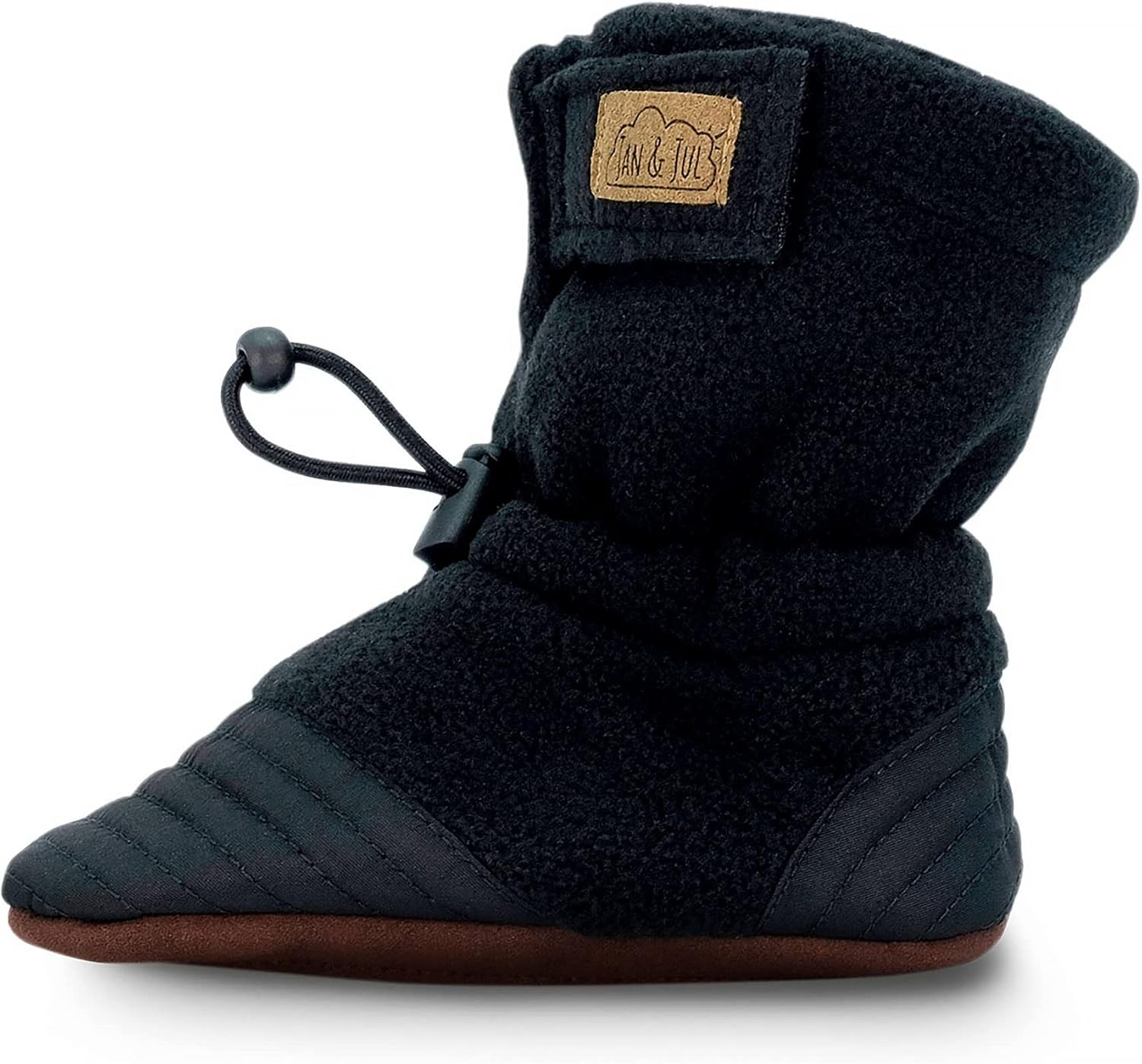 JAN & JUL Fleece Cozy Booties for Babies and Toddlers