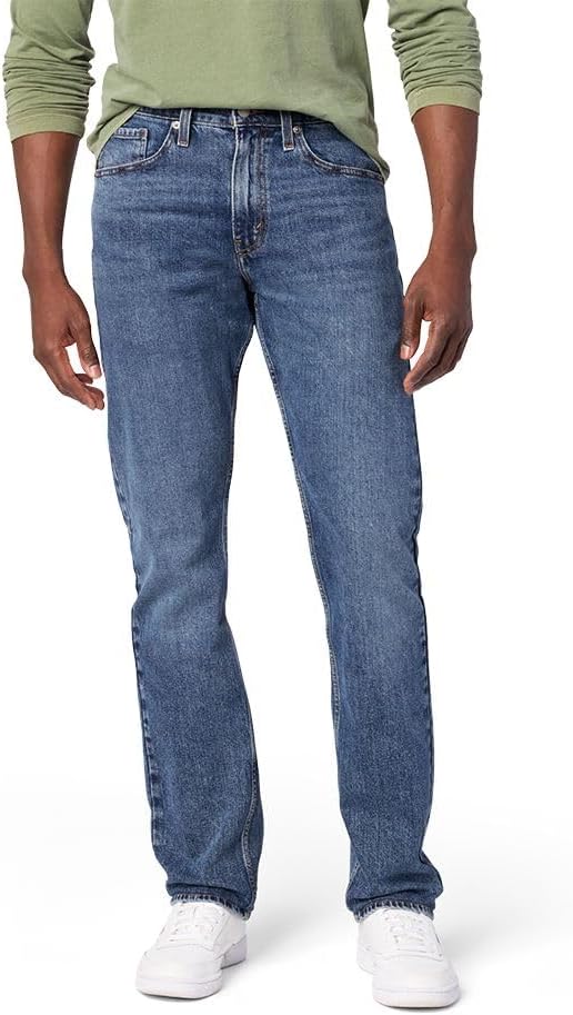 Levi Strauss Signature Gold Men's Slim Straight Jeans (Available in Big & Tall)