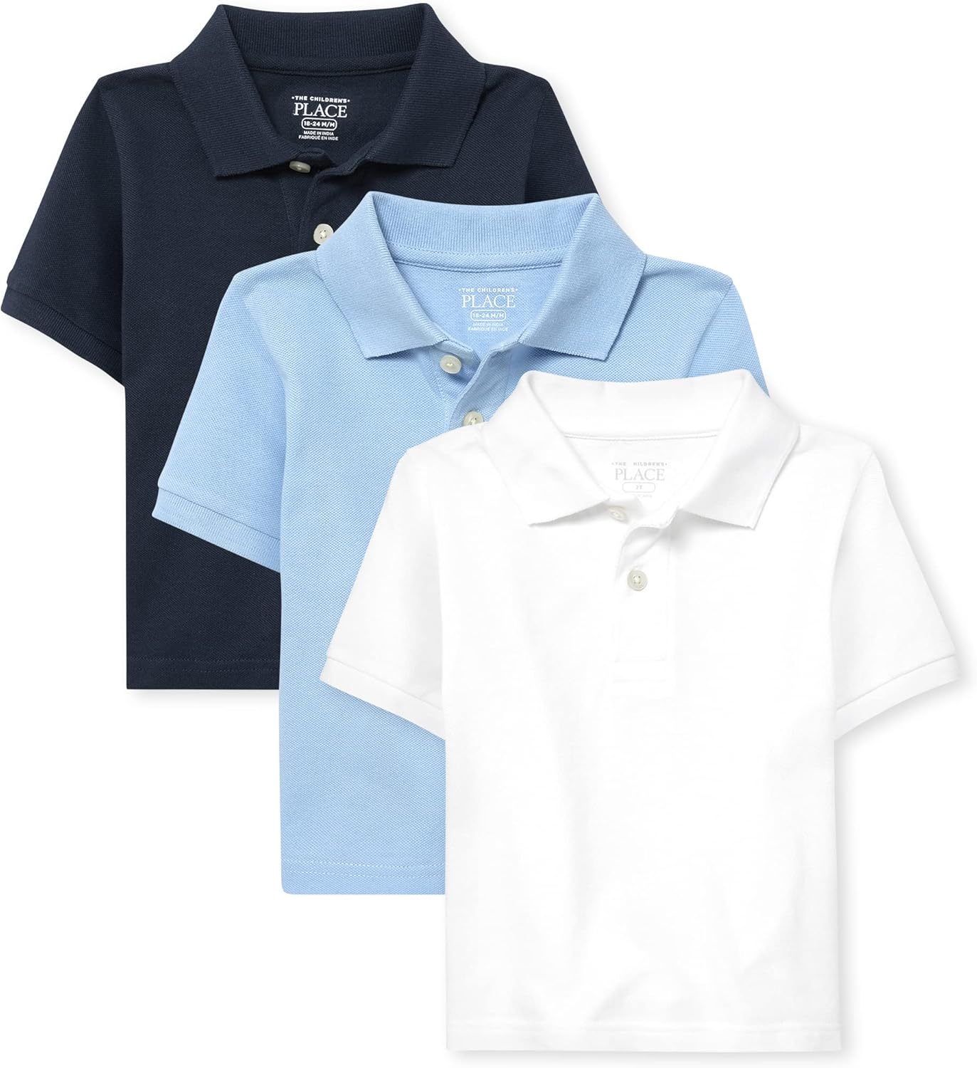 The Children's Place Baby and Toddler Boys Short Sleeve Polo Shirt