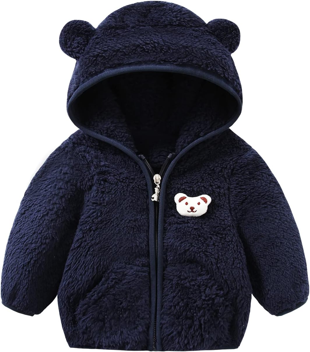 Baby Boy Fleece Jacket Girl Winer Clothes Coat Toddler Boy'S Clothing Sweater