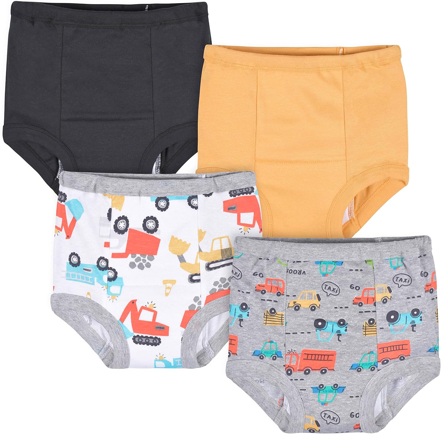 Gerber Baby Boys' Infant Toddler 4 Pack Potty Training Pants Underwear