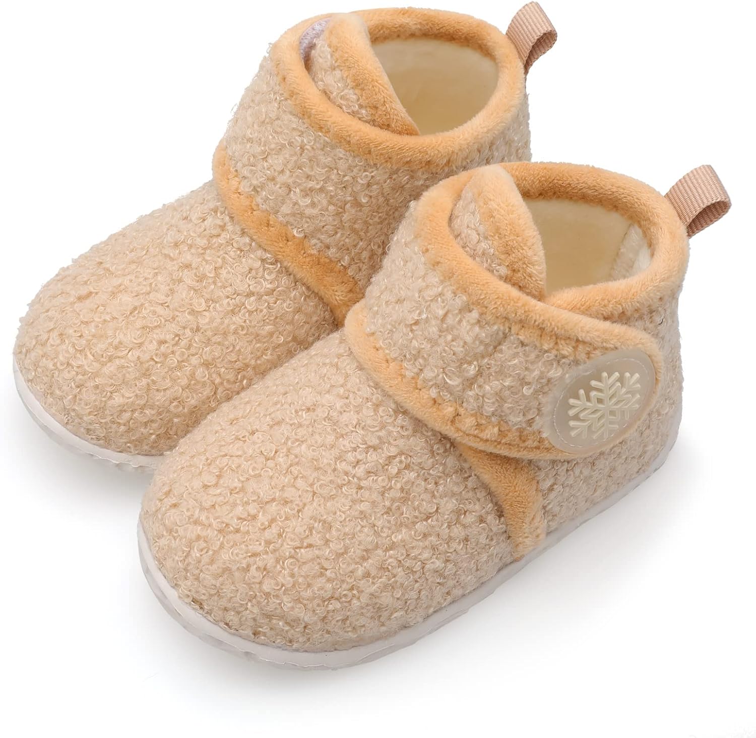 FEETCITY Baby Booties Girls Boys Infant Slippers First Walkers Shoes Warm Socks Newborn Crib Shoes