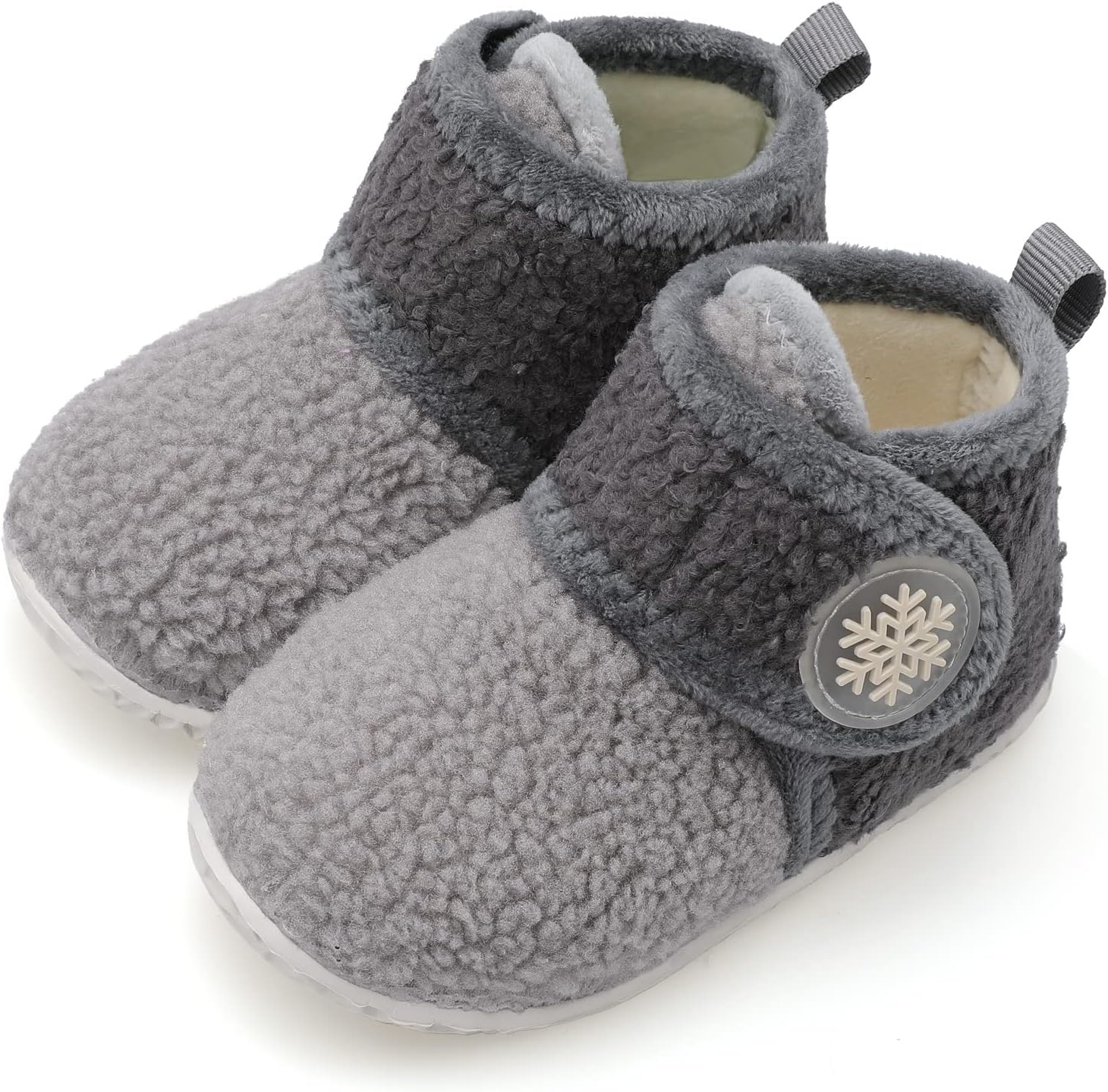 FEETCITY Baby Booties Girls Boys Infant Slippers First Walkers Shoes Warm Socks Newborn Crib Shoes