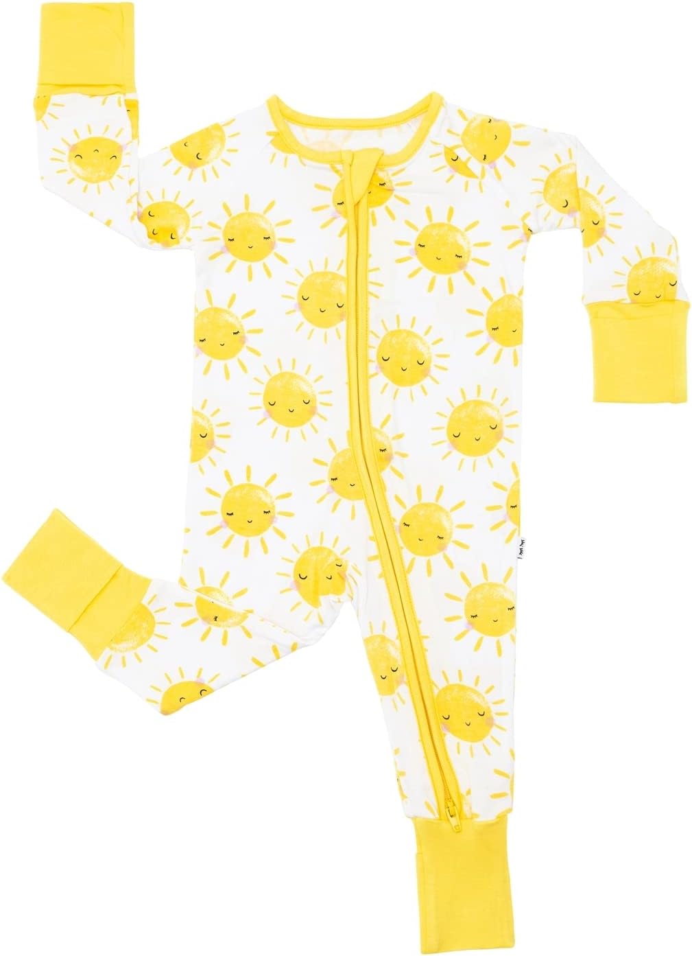 Little Sleepies Zipper Pajamas for Baby Boys & Baby Girls, Viscose Derived from Bamboo Toddler PJs, Snug Fit, 2-Way Zipper