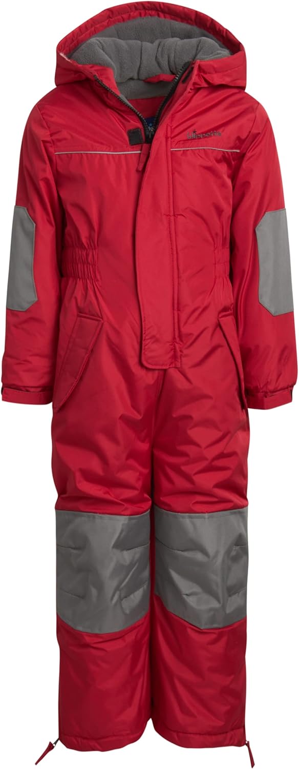 Boys' Snowsuit - Waterproof Insulated Fleece Lined Jumpsuit - Winter Pram Snowmobile Ski Suit Coveralls (18M-7)