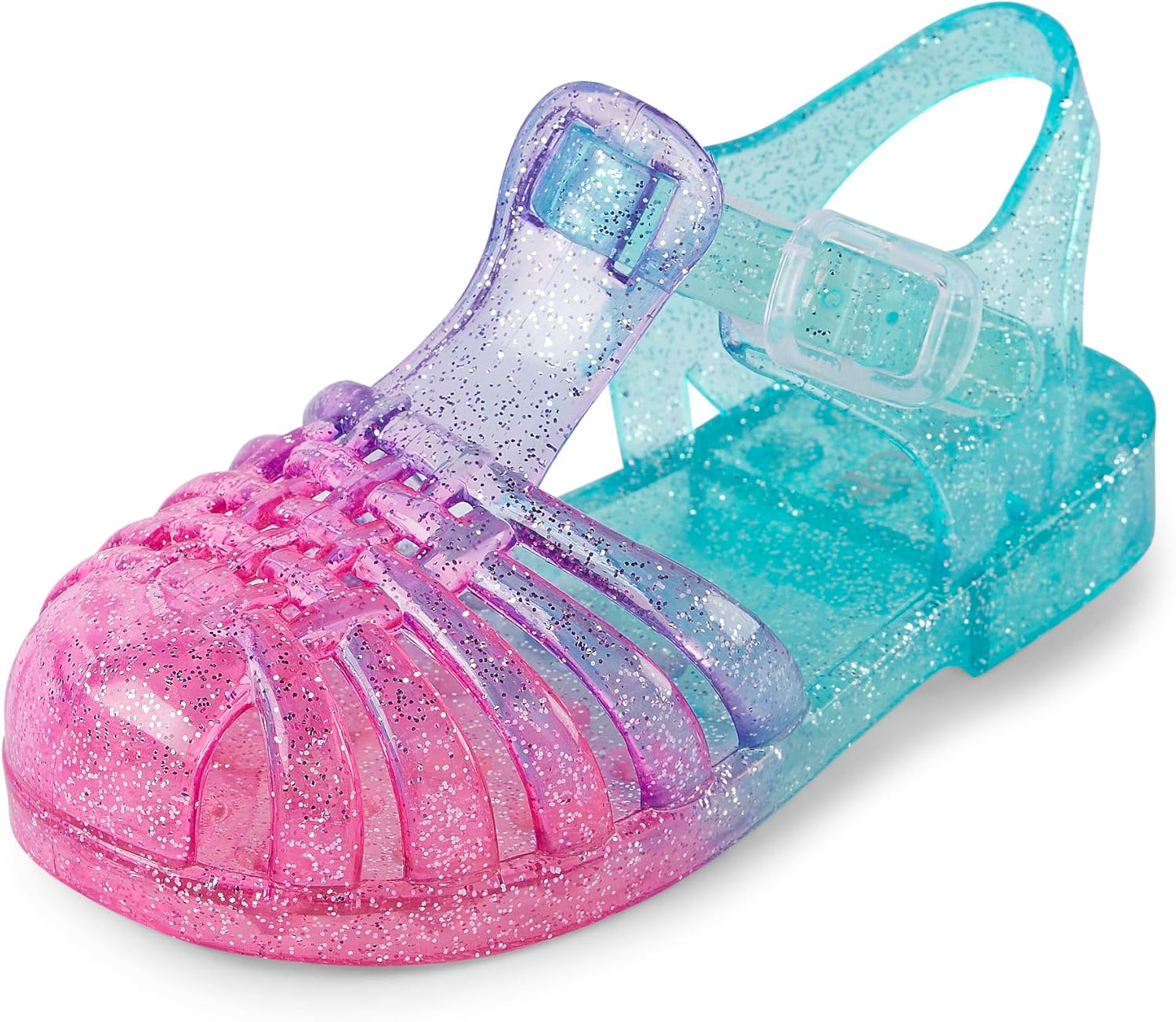 The Children's Place Girl's and Toddler Jelly Fisherman Sandals