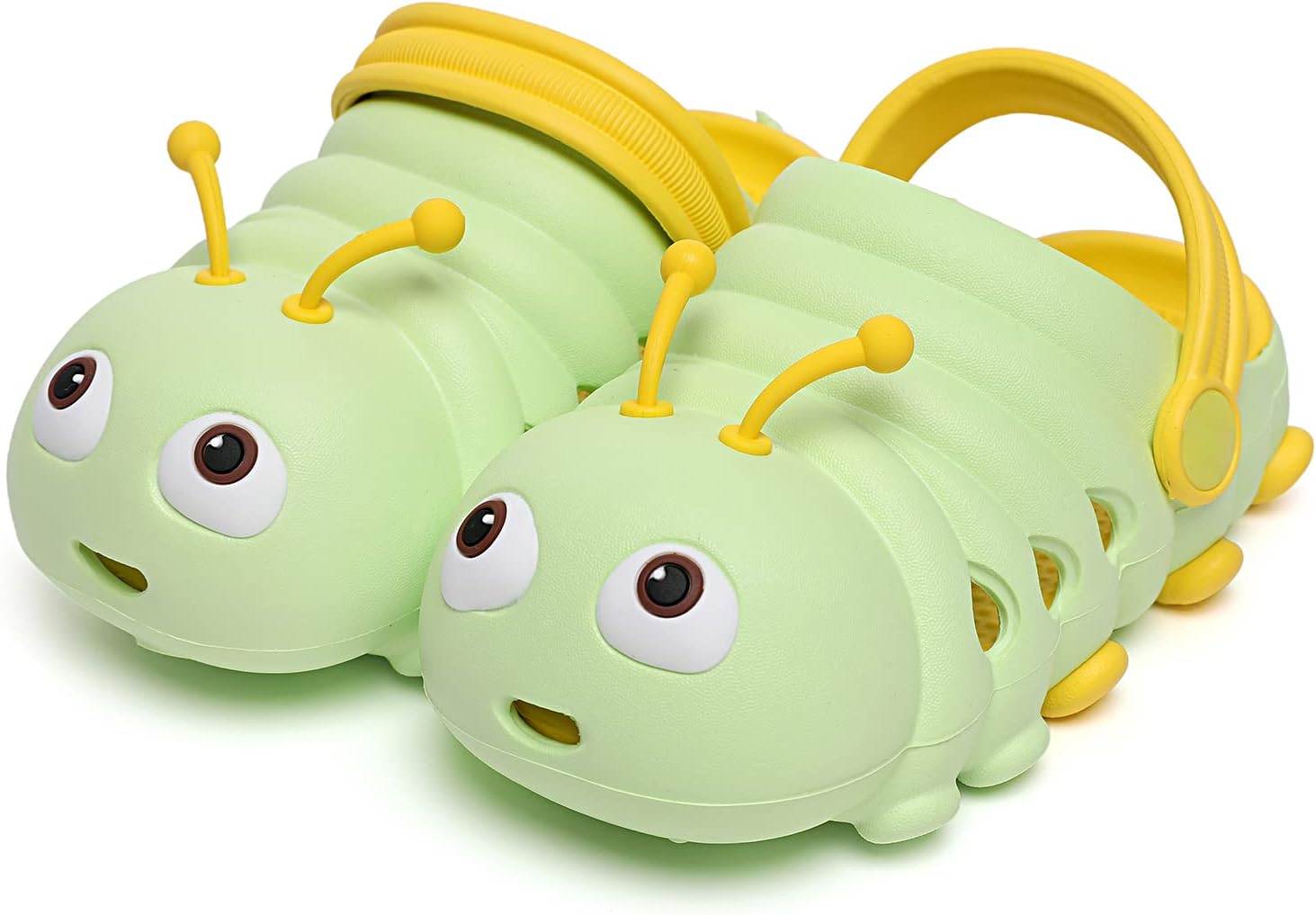 Toddler Caterpillar Clogs Boys Girls Cute Sandals Little Kids Light Slip on Shoes Baby Summer Beach Water Slippers