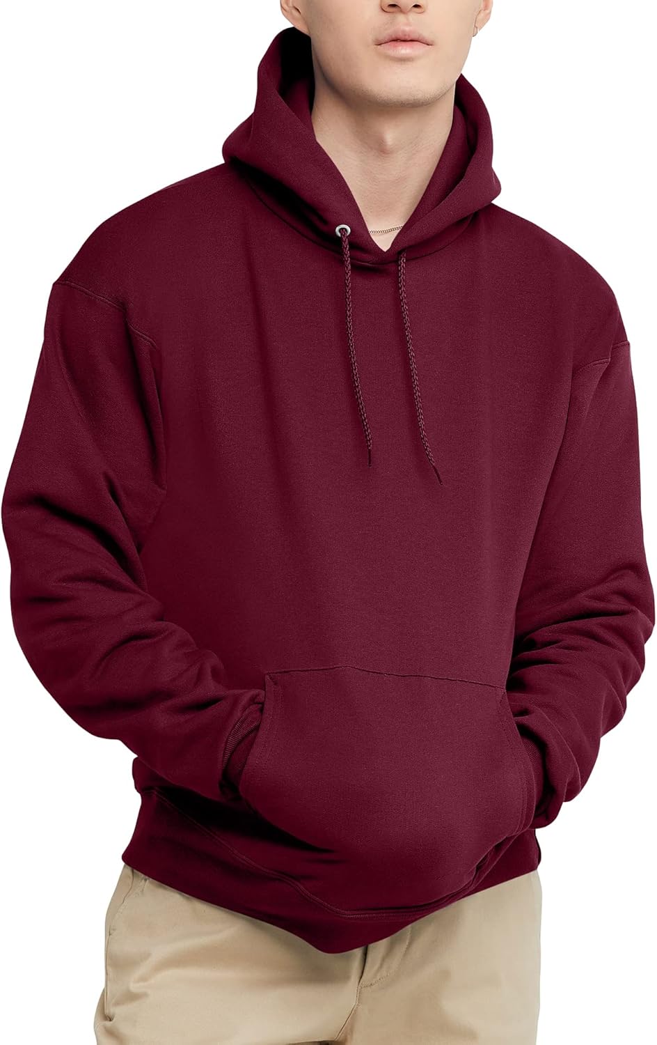 Hanes Men's Ultimate Sweatshirt, Heavyweight Fleece Hoodie, Cotton Sweatshirt for Men