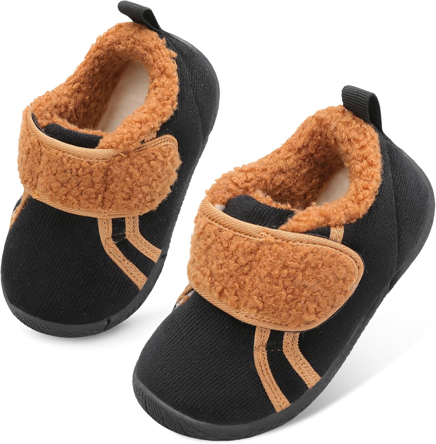 Centipede Demon Toddler Slippers for Girls Boys Fuzzy Kids House Shoes Warm Home Indoor Shoes Cozy Winter Slipper Sneakers Fleece Rubber Sole Outdoor Walking Shoes