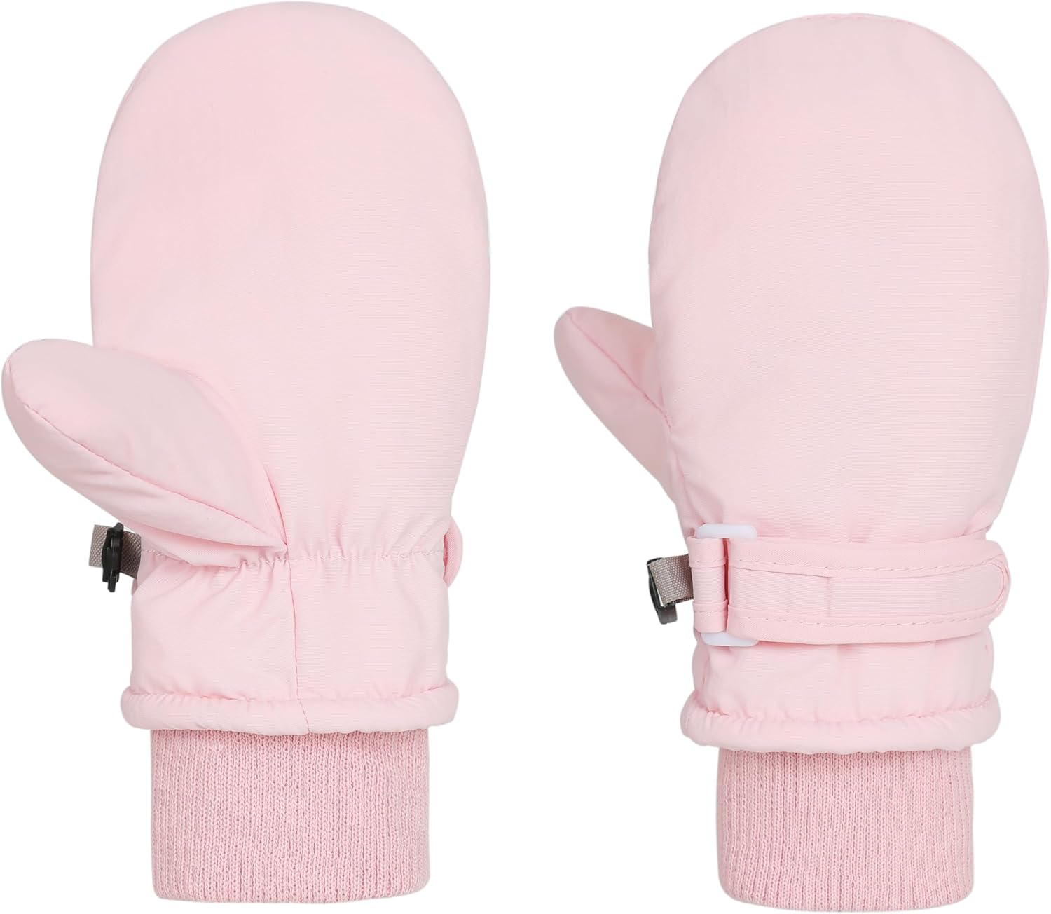 Urban Virgin Toddler Waterproof Outdoor Infant Mittens Baby Winter Gloves Dino Cuffed Warm Fleeced Kids Ski Gloves For Teens