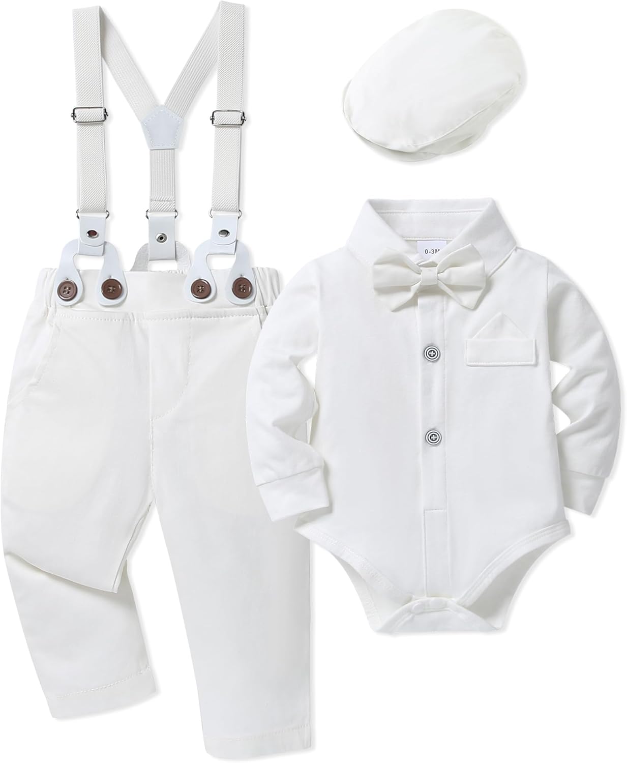 SANMIO Baby Boy Clothes 0-24M Baby Boy Suits 4pcs Baby Boys Baptism Easter Outfits Baby Christmas Clothes