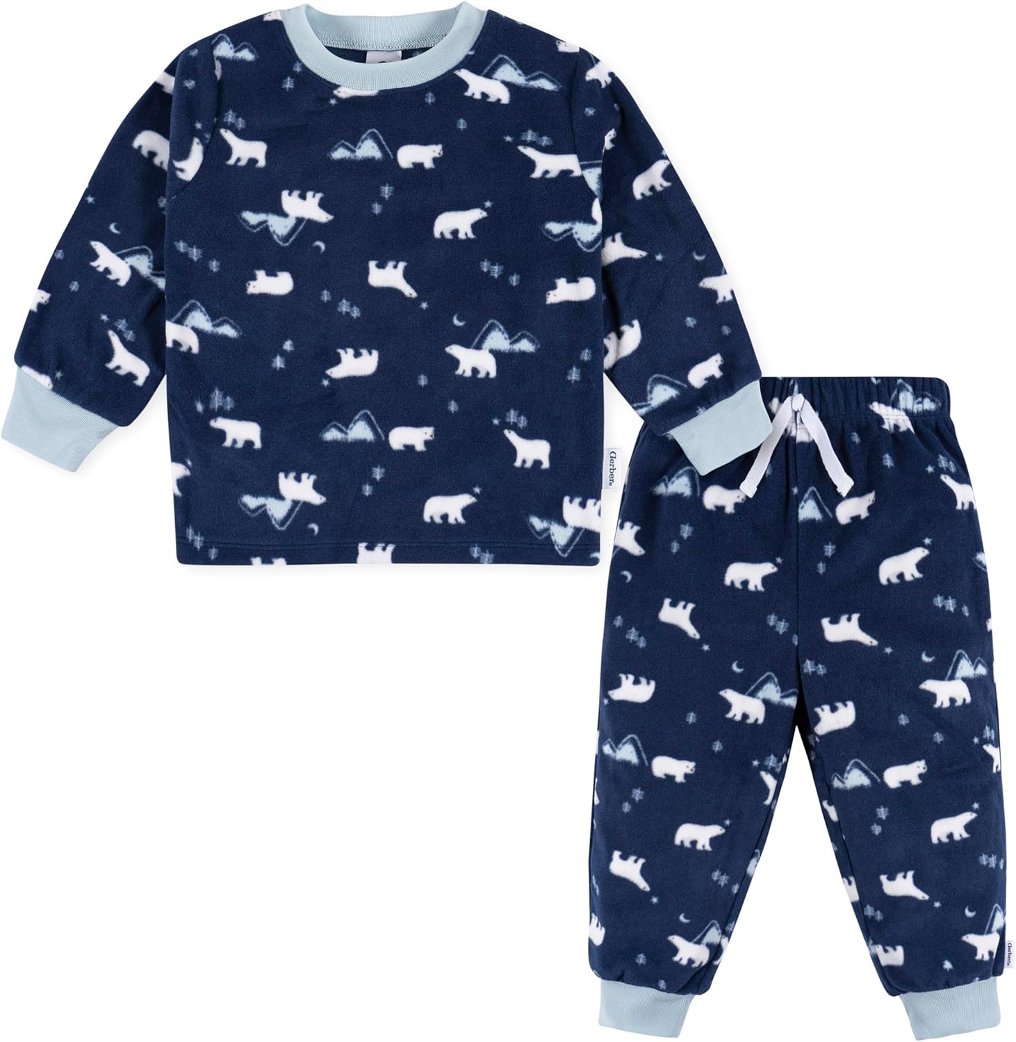 Gerber Baby Boys' 2-Piece Fleece Pajamas Pants Set