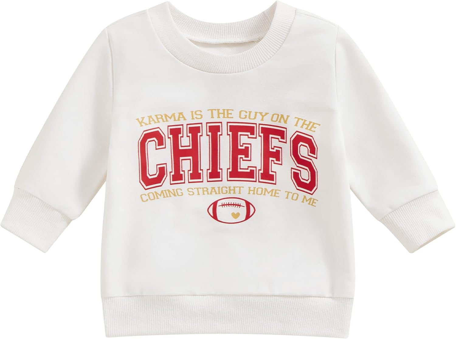 Toddler Baby Boy Girl Football Outfit American Football Crewneck Sweatshirt Shirt 2024 New Trend Football Clothes