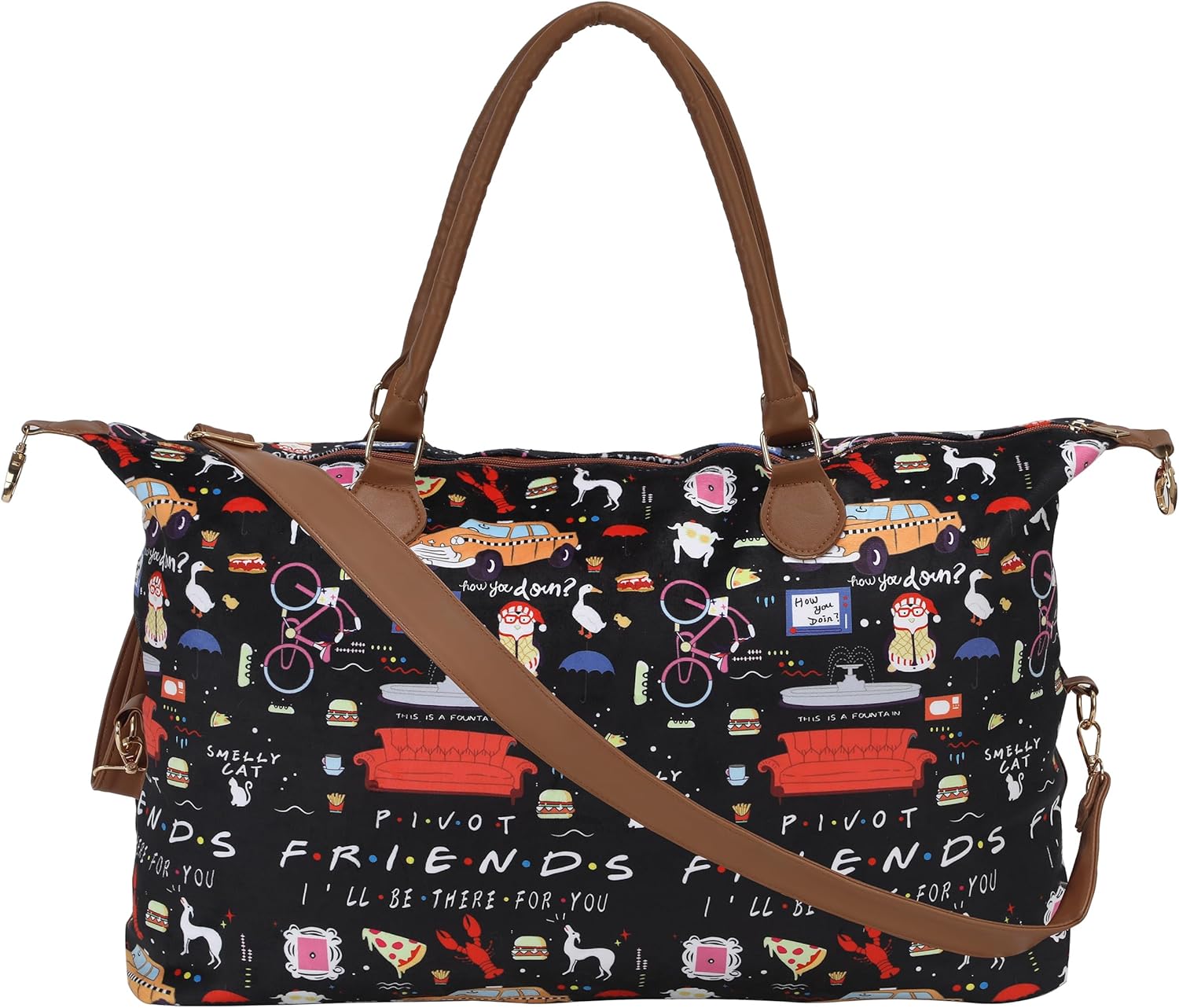 Cow Print Weekender Bag Cow Print Duffle Bag Cow Print Overnight Bags Western Weekender Bag for Hospital Maternity