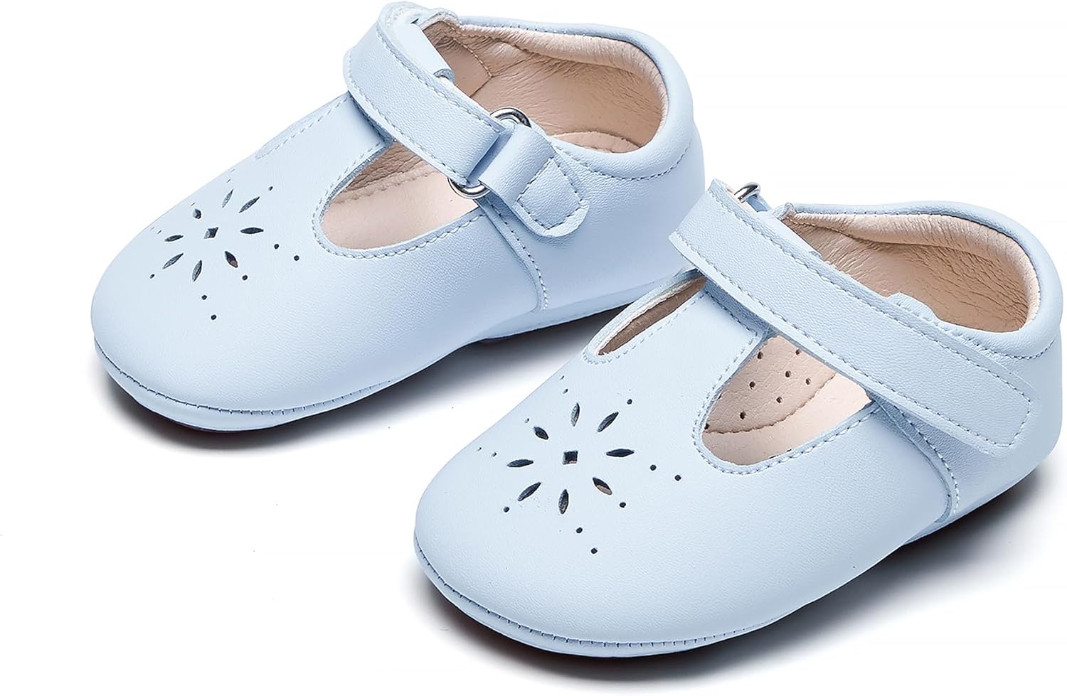 Kiderence Baby Girls Prewalker Mary Jane Flats Bowknot Princess Dress Shoes (Infant/Toddler)